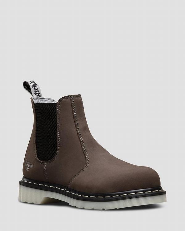 Dr Martens Dámské Pracovní Boty Arbor Steel Toe Šedé, CZ-583647